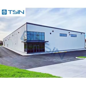 Q235B Q355B Prefabricated Steel Warehouse For Structural Steel Standards