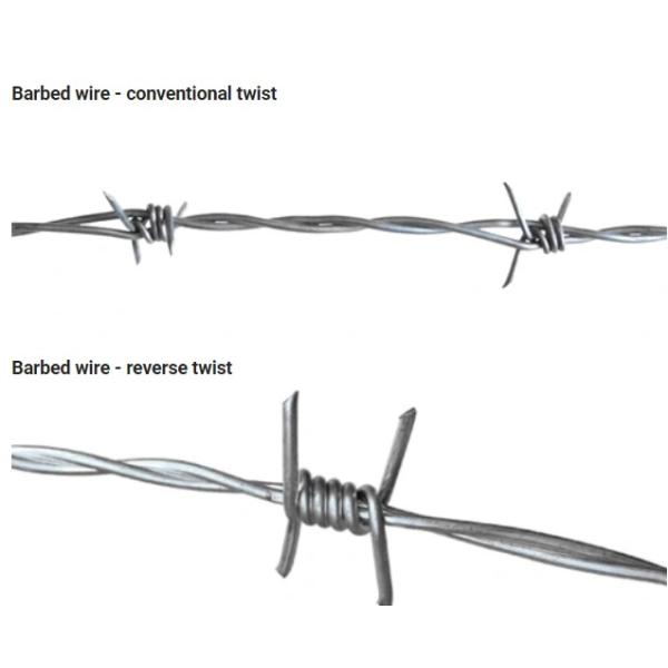 Hot - Dipped Galvanized Security Barbed Wire For Airport Prison Fence