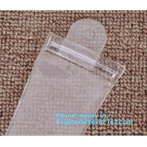 Biodegradable pen pencil houlder,Portable waterproof Transparent Blue plastic