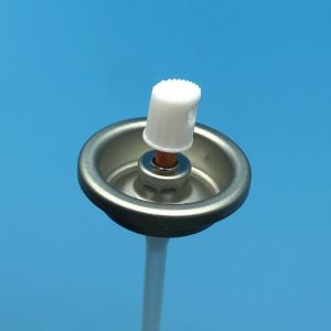 Engineered wood kit activator valve with Down Dimples and Buna Outer Gasket