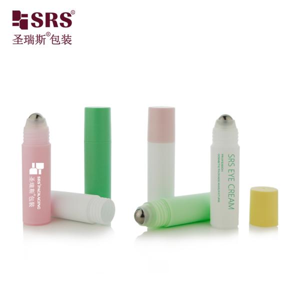 20ml Empty Wholesale Plastic Roller Ball Bottle Deodorant Gel Liquid Packaging PP Roll On Bottle