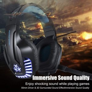 PS4 117dB DC5V Hunterspider V6 3.5 mm Gaming Headset