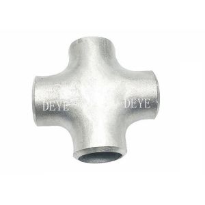 SS304 SS321 SS316 Stainless Steel Cross Fitting With SCH40S SCH10s