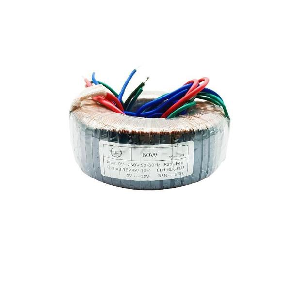 Custom 60W Low Frequency Transformer Toroidal Transformer 110V 220V 230V To 12V