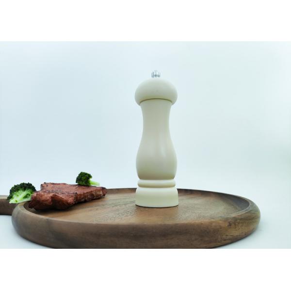 Plastic Easy Clean Colorful Refillable Salt And Pepper Grinder Set Sea Salt And