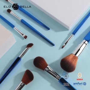 8pcs Professional Makeup Brush With Plastic Handle OEM ODM Customized