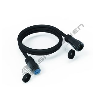 19-Pin Socapex Power Extension Cable Copper Electrical Plug Multipin Male Female