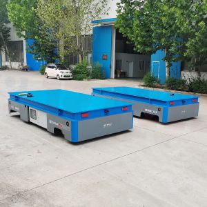 Heavy Duty Hydraulic Steering 35 Tons Injection Mould Transfer Trolley