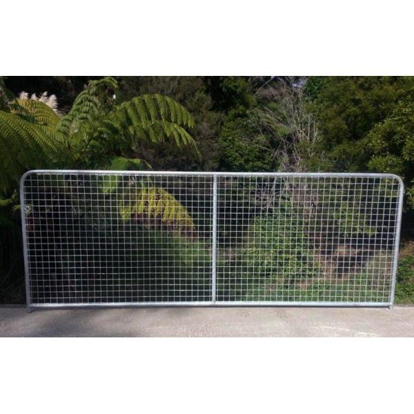 Buy Farm & Ranch / Fencing & Gates/Galvanized Mesh Gate, 12 ft. at wholesale prices