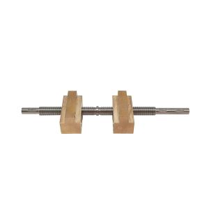 Tr8 Double Head Trapezoidal Lead Screw 8mm Diameter With Double Nuts Left And