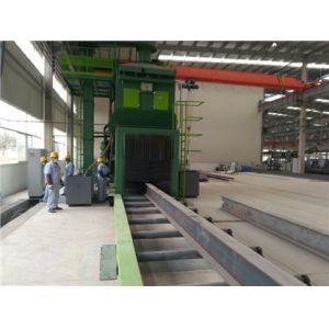 Cleaning Width 1500mm Steel Shot Blasting Machine Deflashing Peening Burnishing