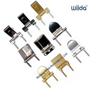 Alloy Steel Glass Door Hinges Fitting Chrome Yellow Surface