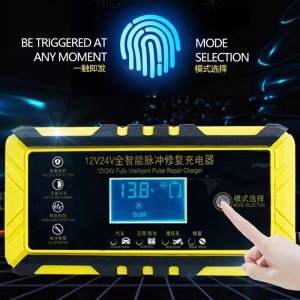 5000W Intelligent Motorcycle Sealed Lead Acid Charger Fireproof