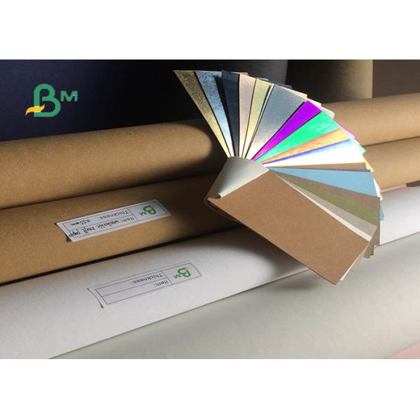 Gold / Silver Back Brown Washable Kraft Paper