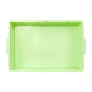 Plastic Container Lid for Easy Moving and Storage in Logistics Foldable Design