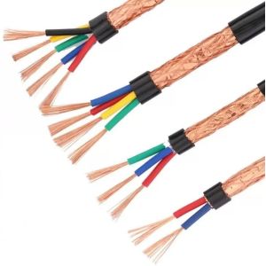 1mm2 1.5mm2 2.5mm2 Copper Core PVC Insulated Braid Shielding Cable Wires for
