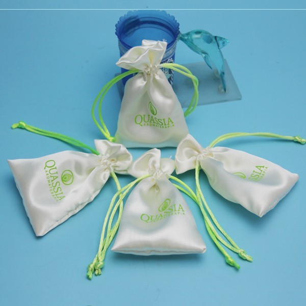 8 * 10cm Shoe Blue / Yellow Clutch Bag , Wedding Jewelry Satin Cosmetic Bag