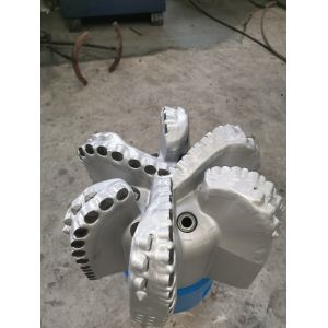 6 Blade 12 1/4'' Diamond Drill Bit Rock Cutting Tools For Drilling Industry