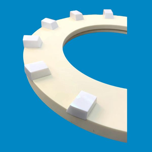 Buy Max Temperature 1600-1650℃ Alumina Ceramic Crusher Parts High Output at wholesale prices