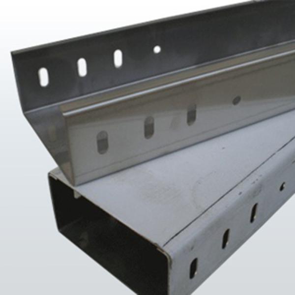 Buy Trough Type Stainless Steel Cable Tray Max. 40kg/M2 Silver Customized Size at wholesale prices