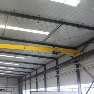 China 5t Working Duty A3 Single Girder Overhead Crane With Remote Control 20m/Min on sale China 5t Working Duty A3 Single Girder Overhead Crane With Remote Control 20m/Min on sale