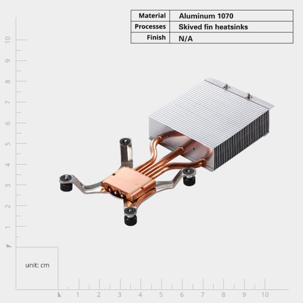 Buy Customized Fin Density Skived Fin And Tube Heat Exchanger for Electronic Devices at wholesale prices