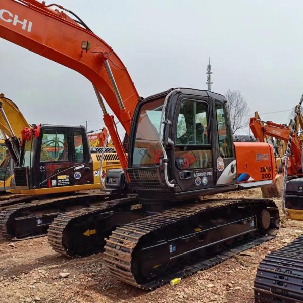 Hitachi ZX200 Second-hand Excavator Imported from Japan 20 Ton Crawler Escavator