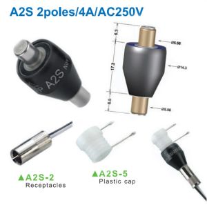 A2S mercury slip rings 2poles/4A