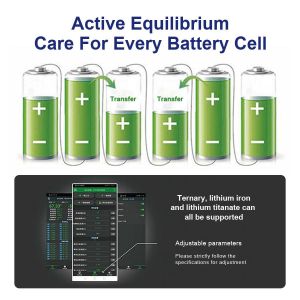 100Ah Capacity Custom 48V 60V 72V LiFePO4 Battery Packs for RV Golf Cart E-bike