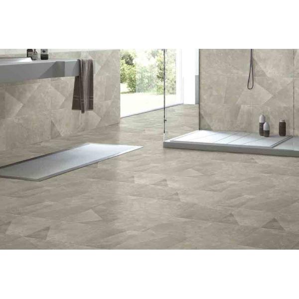 Light Grey Color Onyx Indoor Porcelain Tiles Wall Cladding Marble Tile 30x60 cm Size