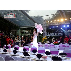 150 Square Meters Clear Marquee Tent For Temporary Trade Show