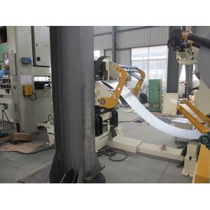 NC Feeder Strip Straightener Machine Aluminum Profile Automatic Stamping