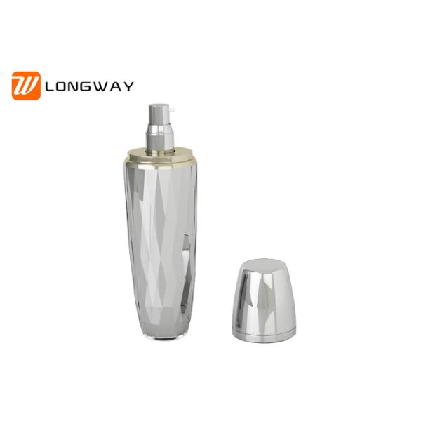 Acrylic lotion bottle 60ml Plastic lotion Pump Bottles / Liquid Foundation Bottle Recycled
