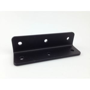 Black Powder Coated Metal Stamping Parts with SGS Certification and Customized