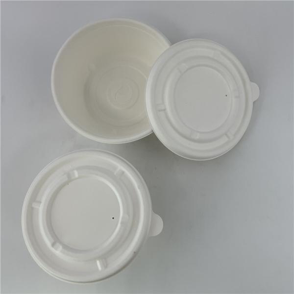 Buy Small Disposable Biodegradable Sugarcane Bagasse Pulp Sauce Cup With Lid at wholesale prices