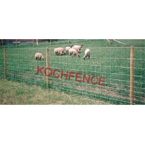Low Carbon Steel Hog Wire Fence Panels , 8 Ft Field Fence Wiht 1''-4'' Aperture