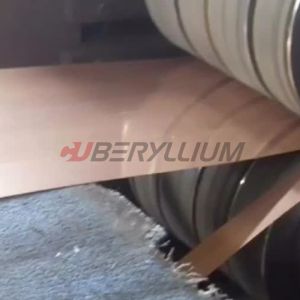 CuBe2 Beryllium Copper Strip Hardness 360 - 400HV State XHMS