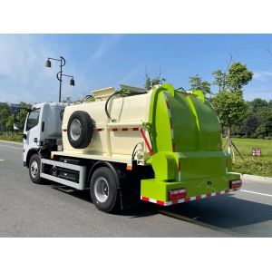 Self-Unloading Electric Waste Hauler Combining Pure Electric Energy with