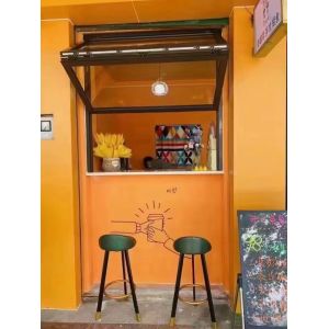 folding window aluminum balcony vertucal