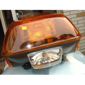 halogen rotating lightbar/ amber revolving lightbar / warning rotator lighting