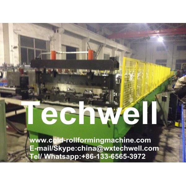 Galvanized Steel Floor Deck Roll Forming Machine for Making Steel Structure