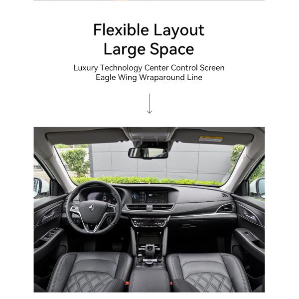 2023 Borgward Bxi7 Pure Electric speed 195km/h Fast Charging Road Legal Electric Vehicles with 178 kW Total Motor Power