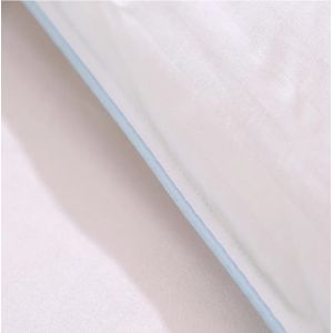 100% Cotton 233t Hotel Quilted Down Comforter Satin Stripe