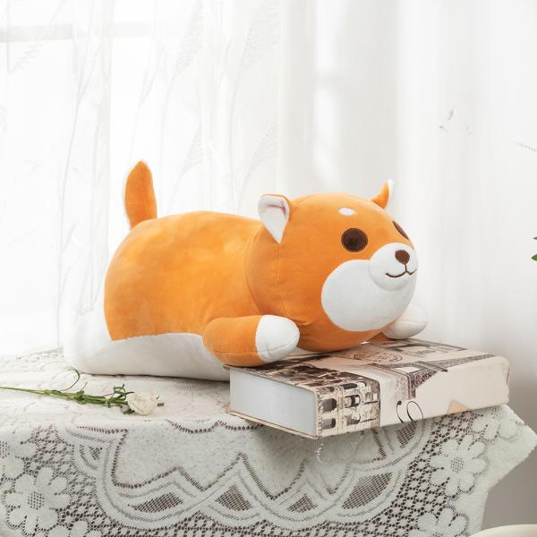 Corgi Plush Pillow Soft Brown 20 Shiba Inu Akita Dog Stuffed Animal Giant Bear Toy Gift Kids and Friends