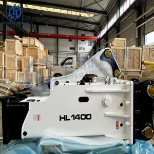 China HL800 HL1000 HL1400 HL1500 HL1600 Durable Hydraulic  Breaker Open Box Skid Loader Backhoe Type Fit 0.8-90 Ton Excavator on sale