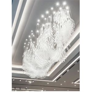 Custom Creative Clear Acrylic Chandelier Pendant Chandelier Lights