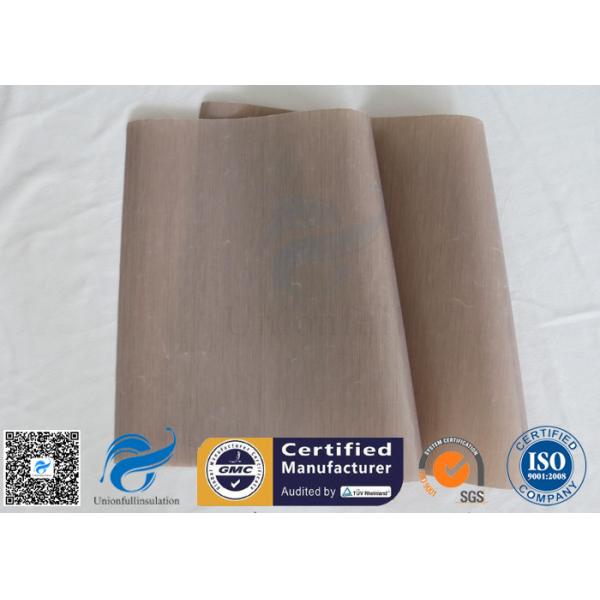 Silicone Non Stick Baking Mat PTFE BBQ Grill Mat 260℃ FDA Food Grade Brown