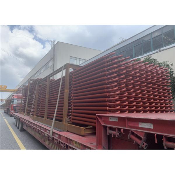 Buy TUV  Spiral TYPE Cold Finished Boiler Fin Tube , High Pressure Economizer Piping at wholesale prices
