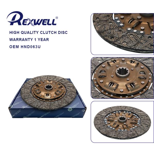 HND063U 31250-2840 31250-2841 31250-2842 OEM Truck Parts Clutch Plate For Hino Truck 325mmX10T