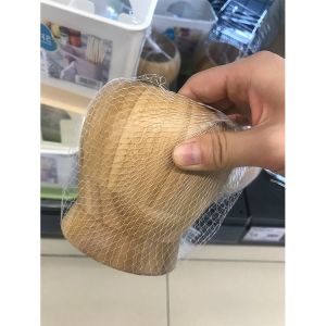 custom bamboo wooden mortar and pestle